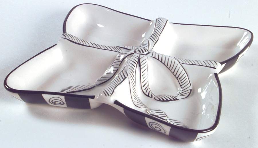 Ansonia 4-Part Divided Candy Dish by Mikasa-1