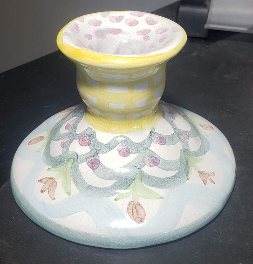 King Ferry Single Light Candlestick by MacKenzie-Childs-1