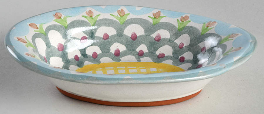 King Ferry Small Oval Plate by MacKenzie-Childs-1