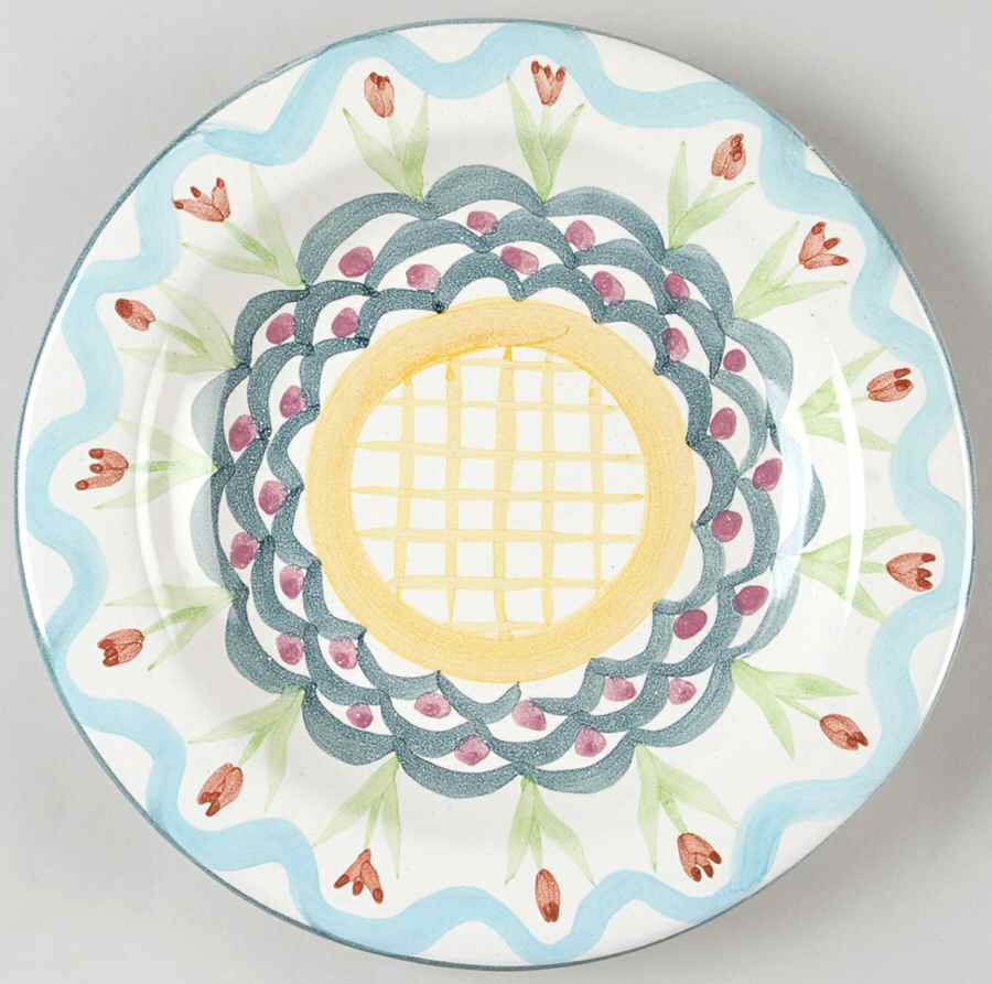 King Ferry Salad Plate by MacKenzie-Childs-1