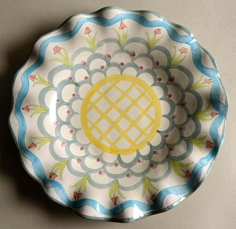 King Ferry Salad Plate by MacKenzie-Childs-1