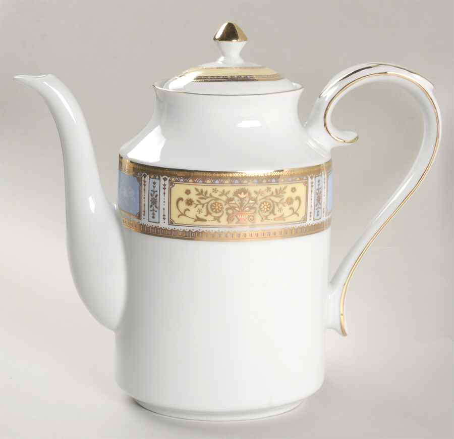 Bridal Bouquet Coffee Pot & Lid by Muirfield-1