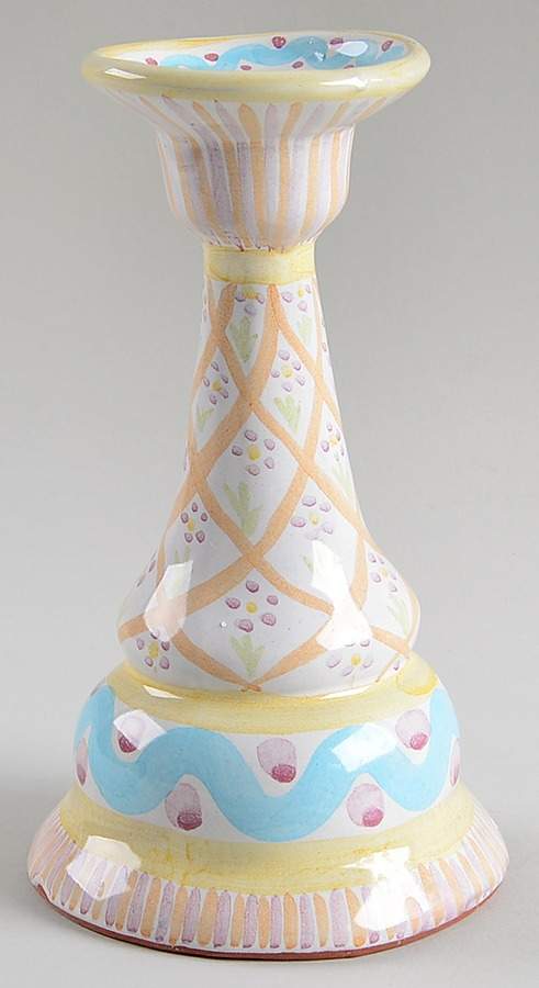 Summer Frock 6" Candlestick by MacKenzie-Childs-1