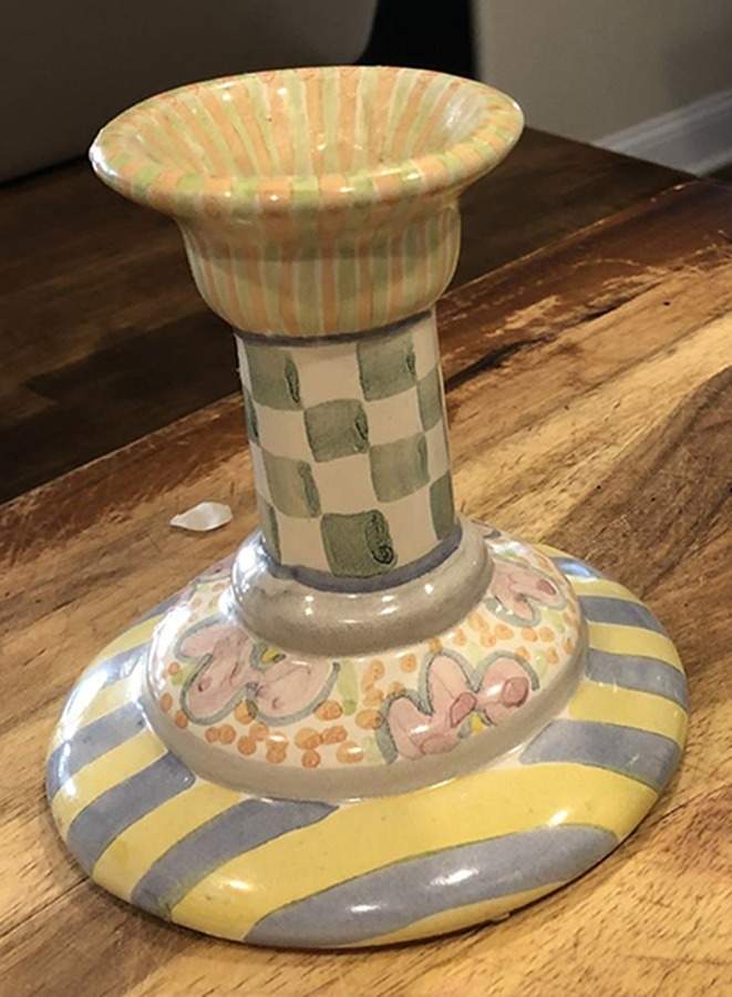 Myrtle Small Candlestick by MacKenzie-Childs-1