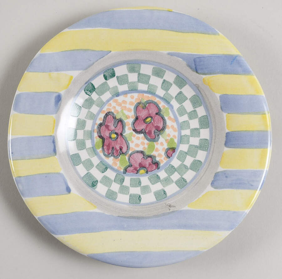 Myrtle Bread & Butter Plate by MacKenzie-Childs-1