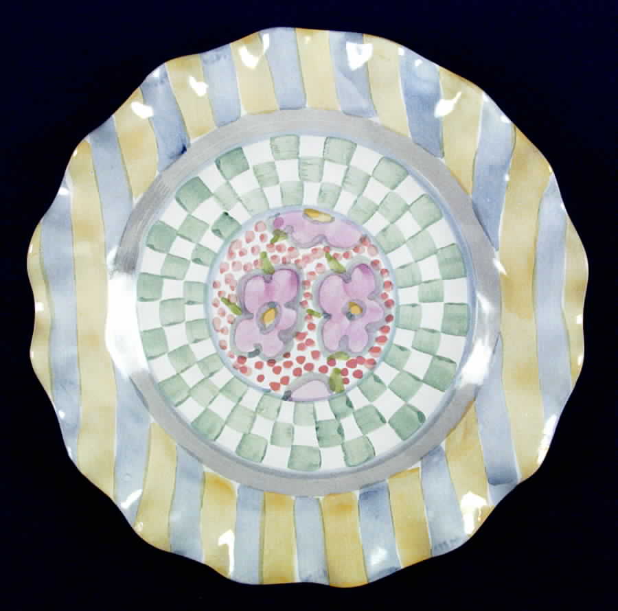 Myrtle Luncheon Plate by MacKenzie-Childs-1