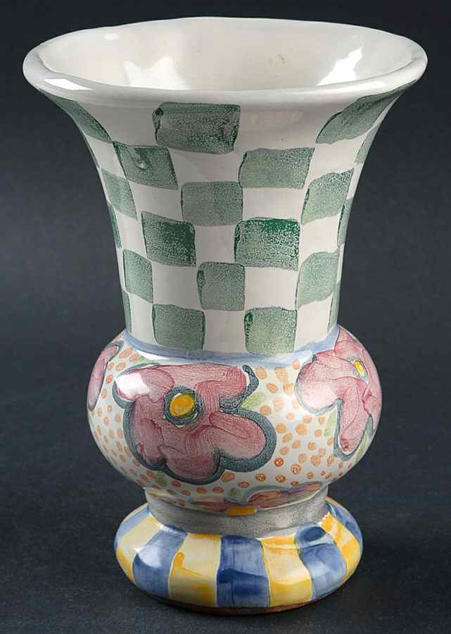 Myrtle 6" Vase by MacKenzie-Childs-1