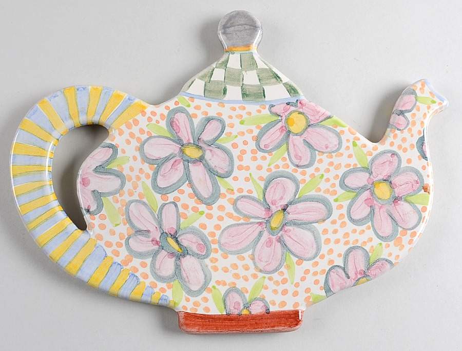 Myrtle Tea Pot Trivet by MacKenzie-Childs-1