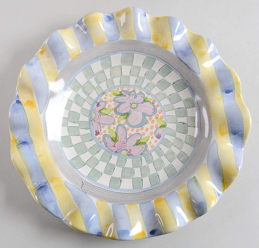 Myrtle Salad Plate by MacKenzie-Childs-1