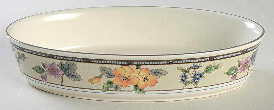 Summer Harvest 10" Oval Baker by Mikasa-1