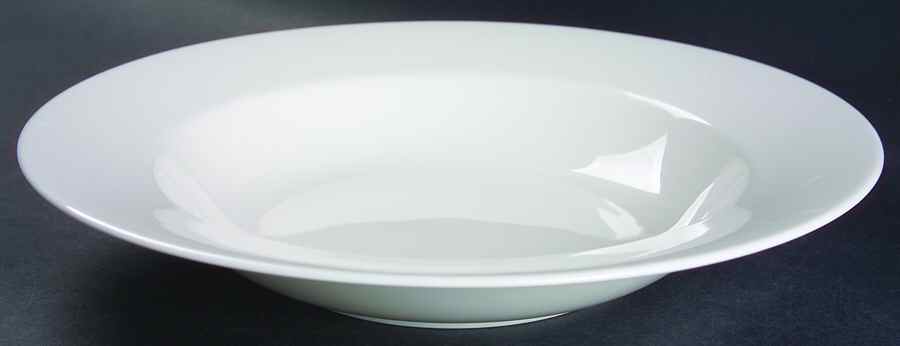 Cameo White Large Rim Soup Bowl by Mikasa-1