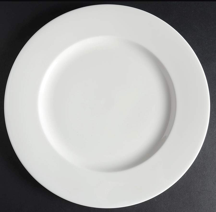 Cameo White 12" Chop Plate (Round Platter) by Mikasa-1