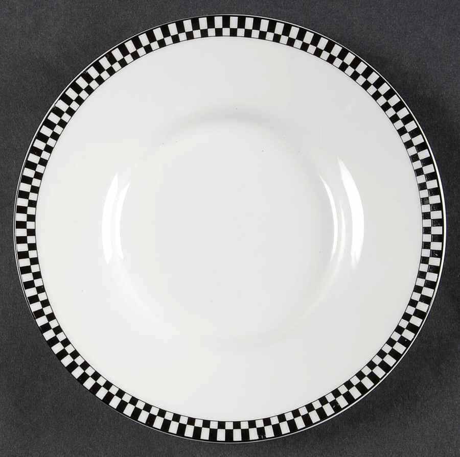 Vassar Black Saucer by Mikasa-1