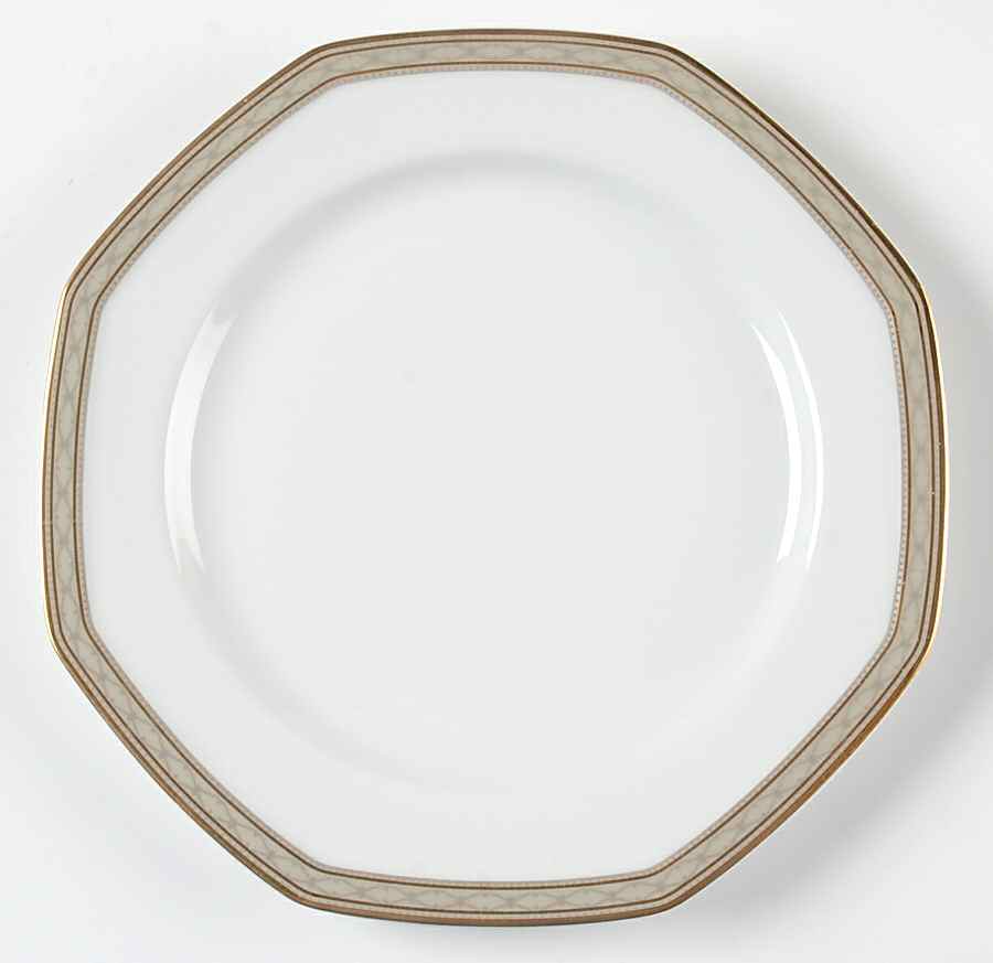 Tudor Row Salad Plate by Mikasa-1