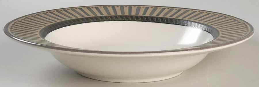 Indigo Accent Large Rim Soup Bowl by Mikasa-1
