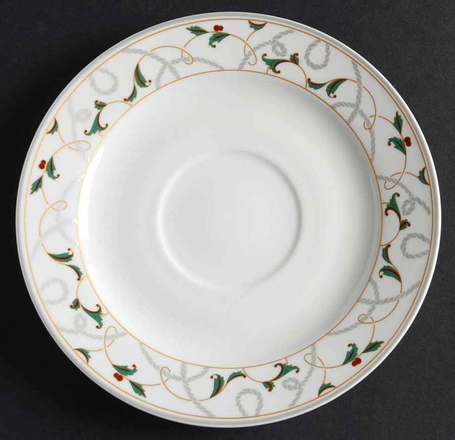 Vintage Holly Saucer by Montgomery Ward-1