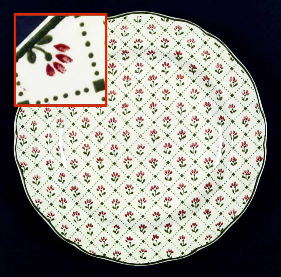 Montpellier Dinner Plate by J & G Meakin-1