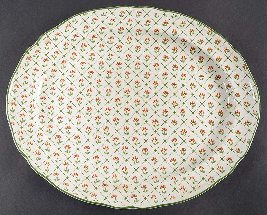 Montpellier 14" Oval Serving Platter by J & G Meakin-1