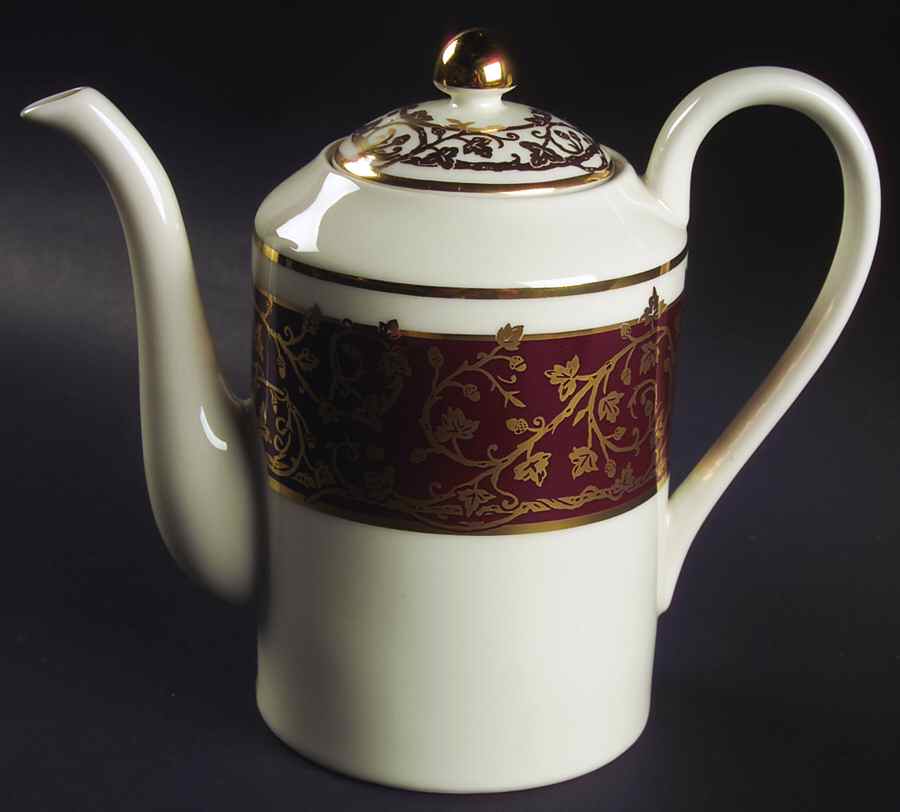 Victorian Vine Coffee Pot & Lid by MPD-1