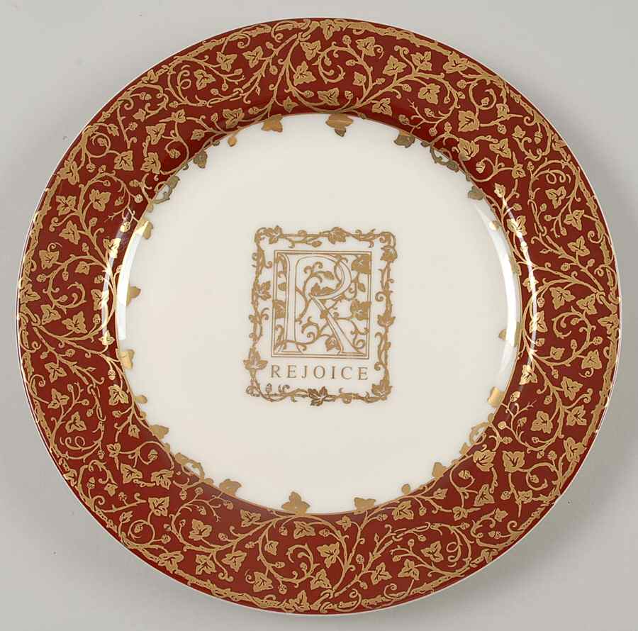 Victorian Vine Salad Plate by MPD-1