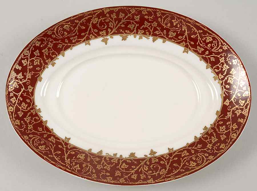 Victorian Vine Underplate for Gravy Boat by MPD-1