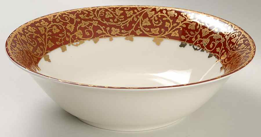 Victorian Vine 9" Round Vegetable Bowl by MPD-1