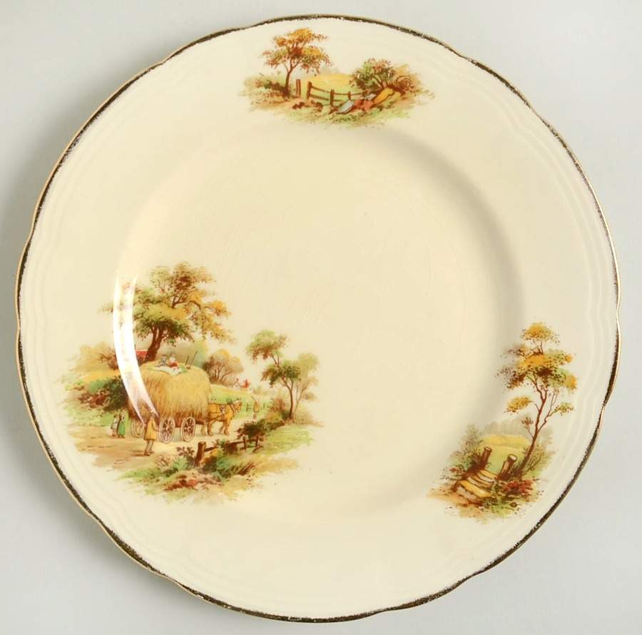 MEA64 Luncheon Plate by Alfred Meakin-1