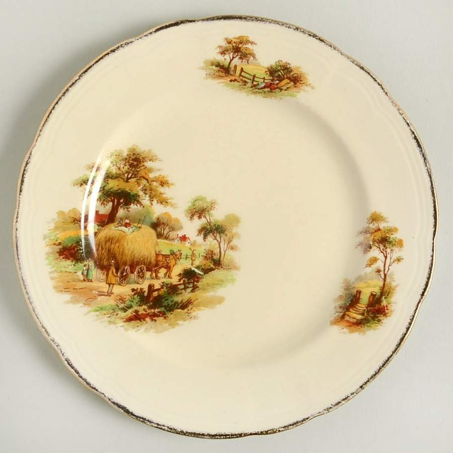 MEA64 Bread & Butter Plate by Alfred Meakin-1