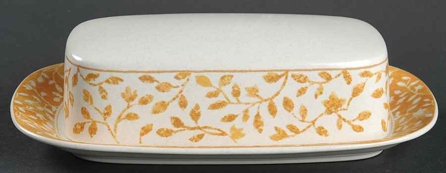 Ardsley Yellow 1/4 Lb Covered Butter by Mikasa-1