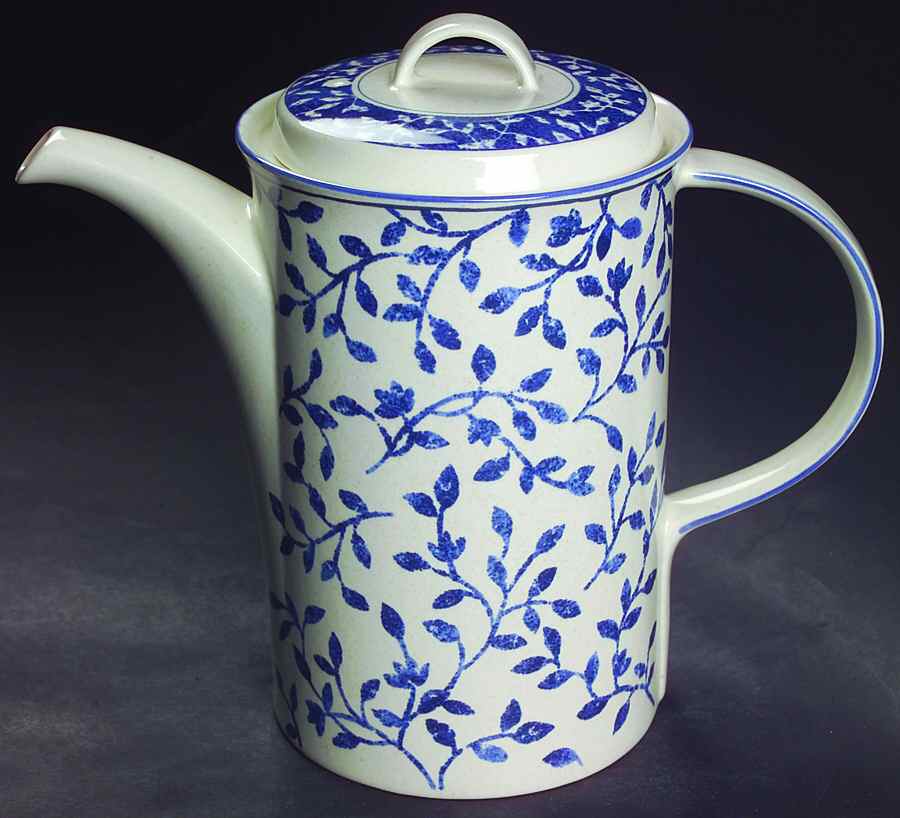 Ardsley Blue Coffee Pot & Lid by Mikasa-1