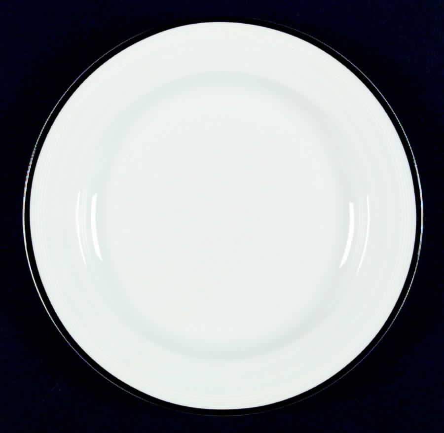 Ebony Circle Salad Plate by Mikasa-1