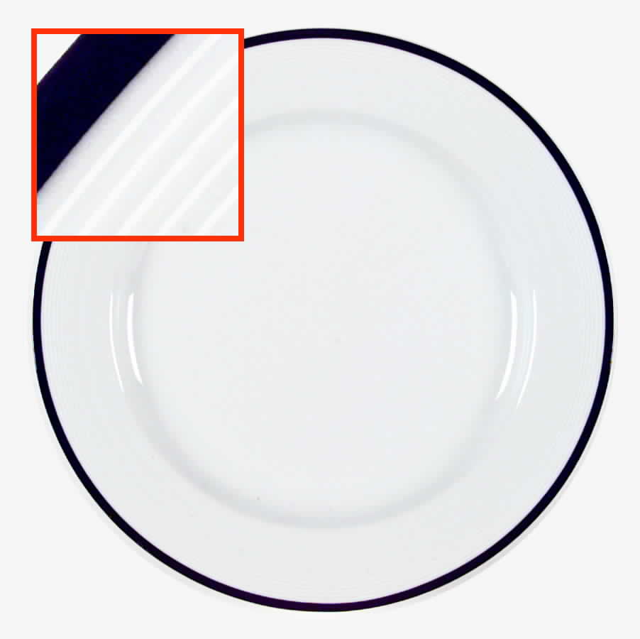 Ebony Circle Dinner Plate by Mikasa-1
