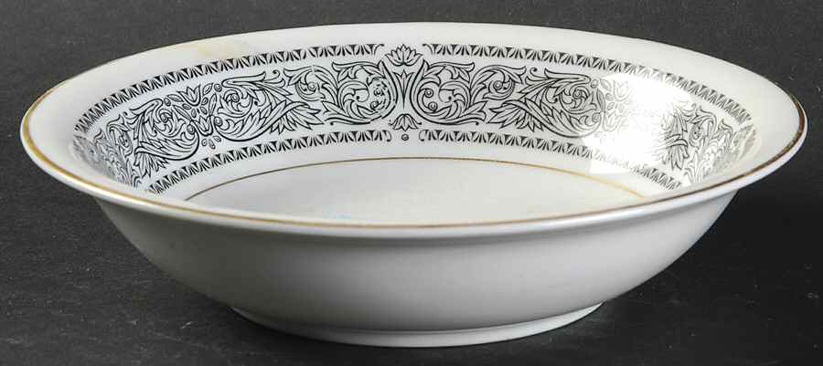 Black Fruit/Dessert (Sauce) Bowl by Mikasa-1