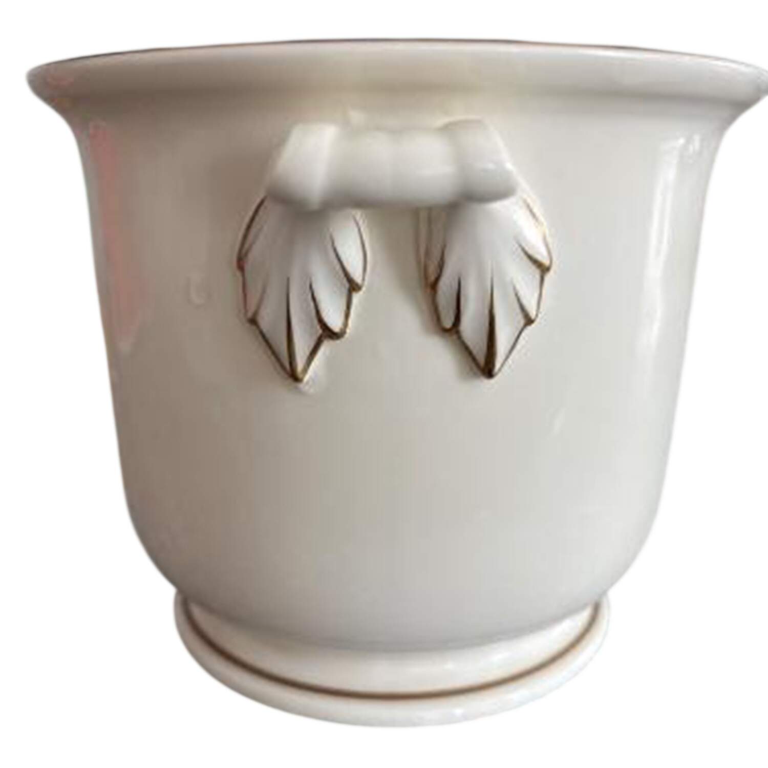 24 Karat (Bone) 5" Cachepot by Mikasa-1