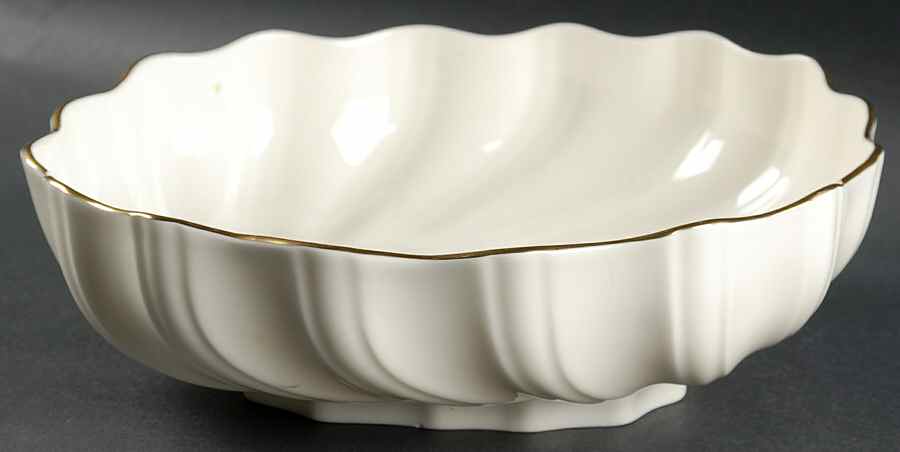 24 Karat (Bone) 9" Square Vegetable Bowl by Mikasa-1