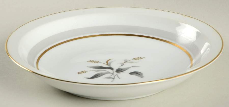 Etiquette Rim Soup Bowl by Meito-1