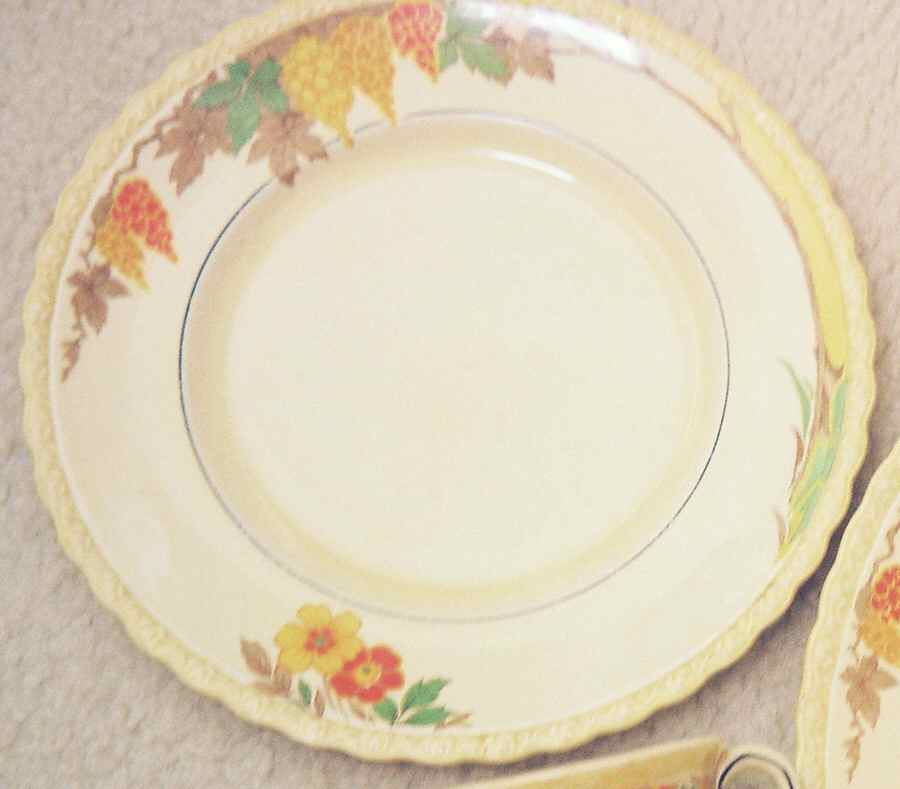 Jordan Luncheon Plate by Myott Staffordshire-1