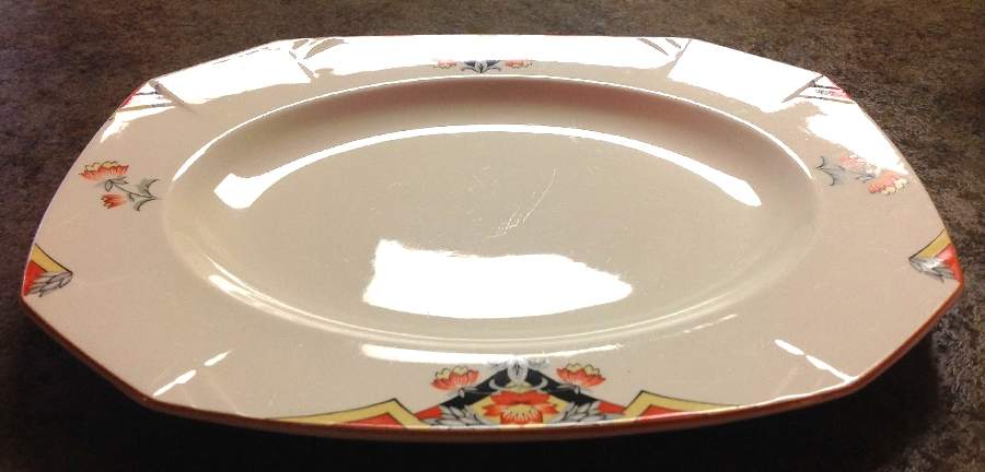 Balmoral 12" Chop Plate (Round Platter) by Alfred Meakin-1