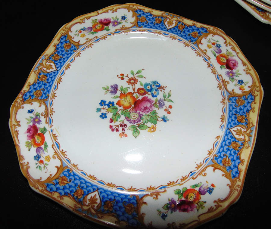 Virginia Square Bread & Butter Plate by Alfred Meakin-1