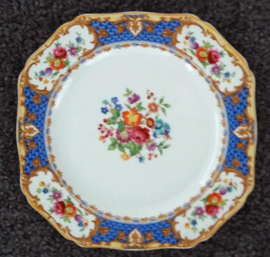Virginia Square Salad Plate by Alfred Meakin-1
