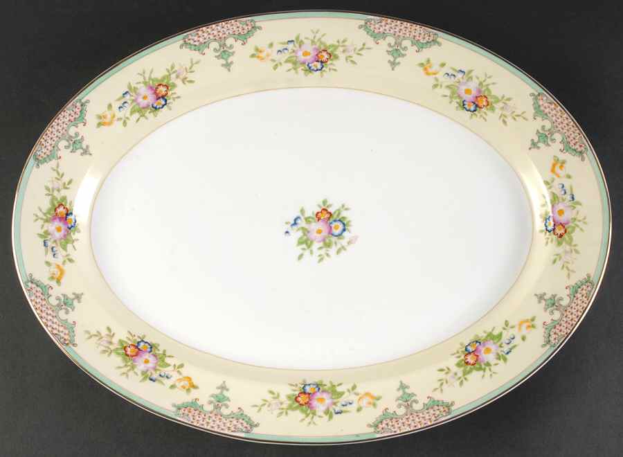 MEI558 16" Oval Serving Platter by Meito-1