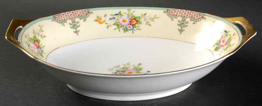 MEI558 11" Oval Vegetable Bowl by Meito-1