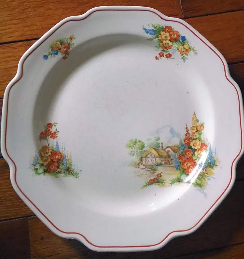 MTC46 Luncheon Plate by Mount Clemens-1