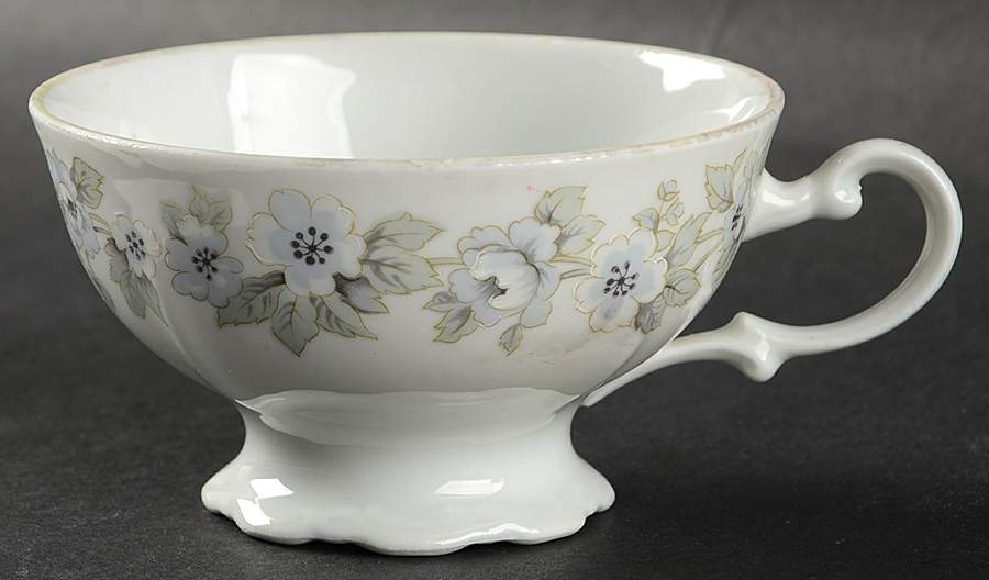 Bridal Veil Footed Cup by Mitterteich-1
