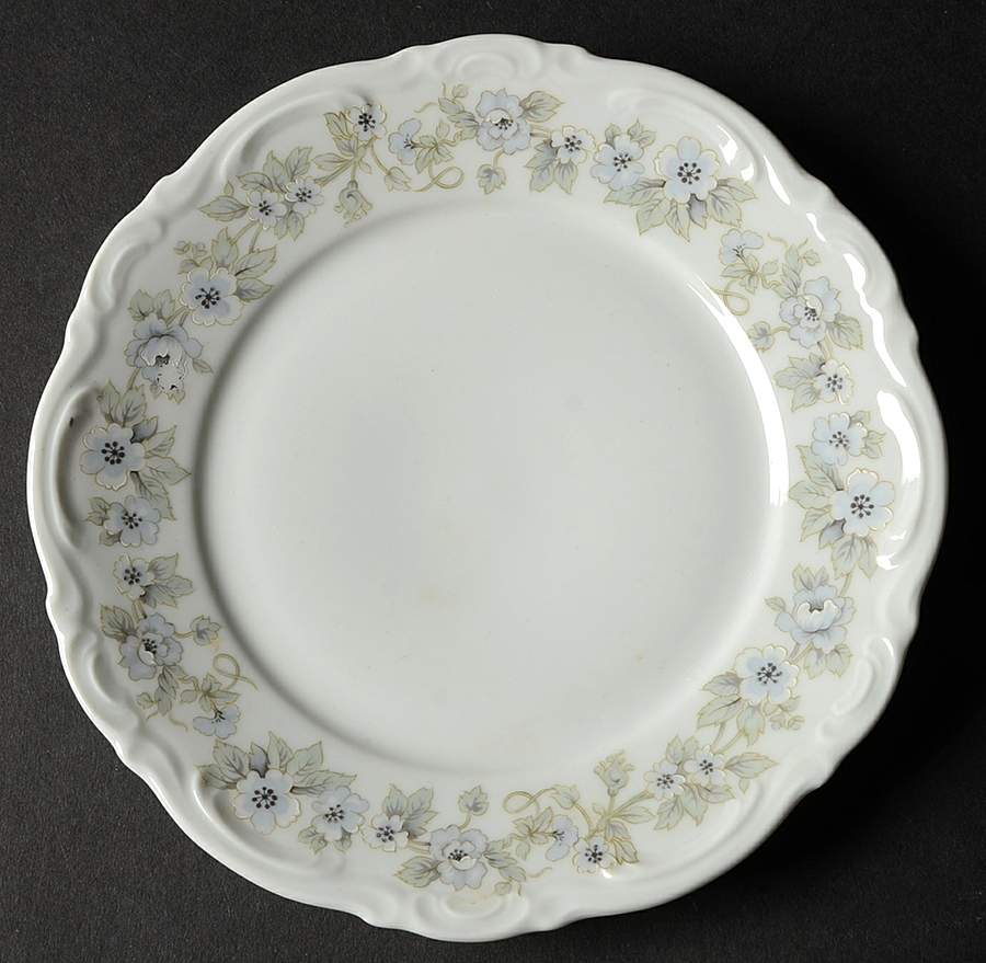 Bridal Veil Bread & Butter Plate by Mitterteich-1