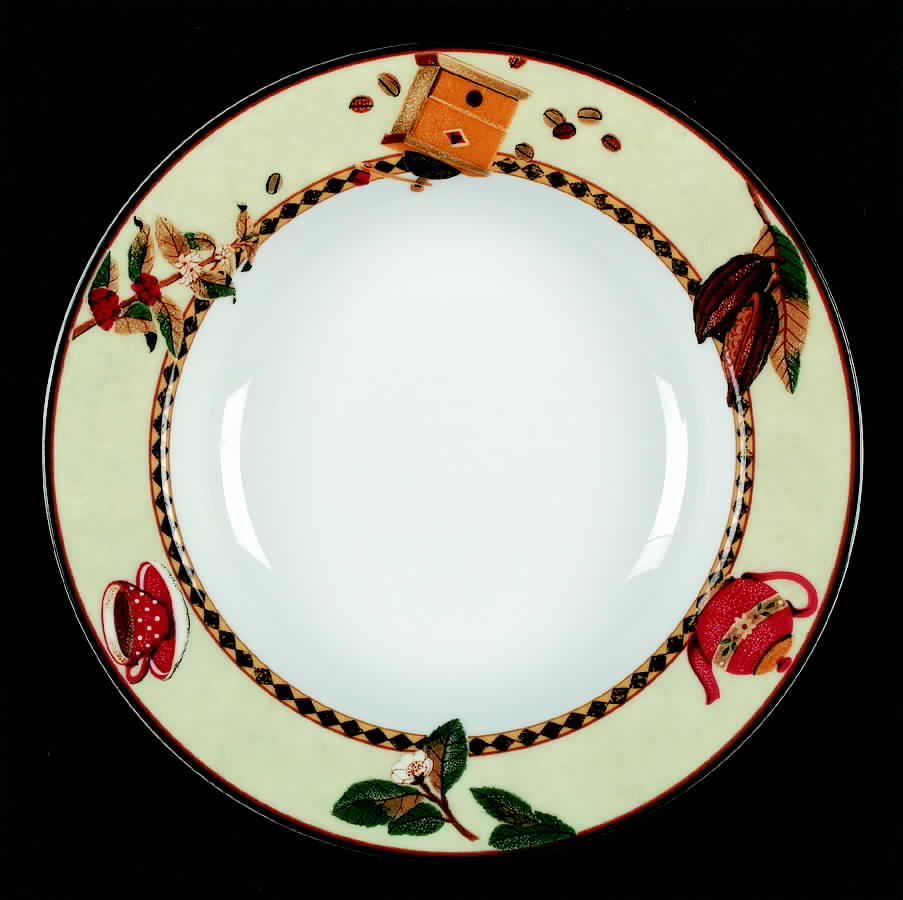 Village Cafe Rim Soup Bowl by Mikasa-1