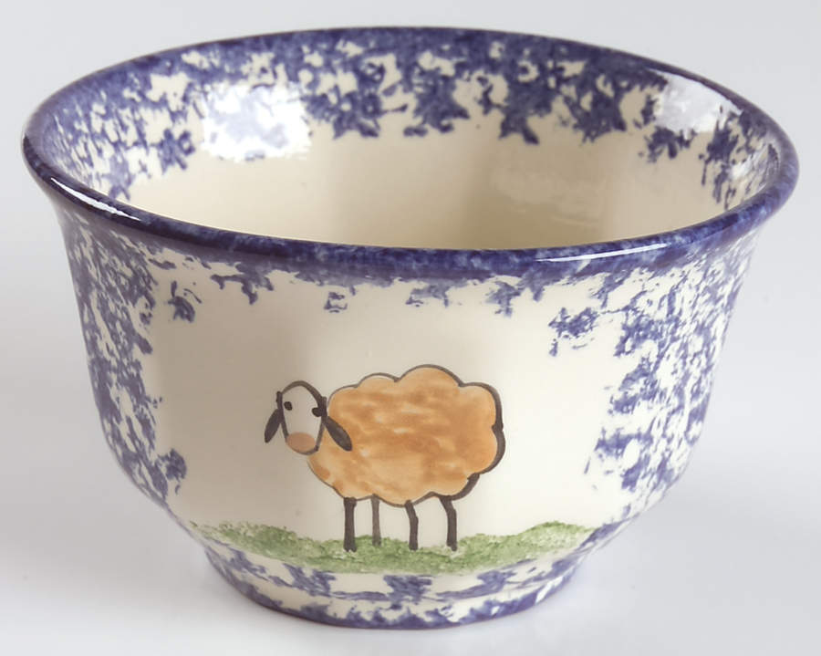 Molly's Cows Blue 5" All Purpose Bowl by Molly Dallas-1
