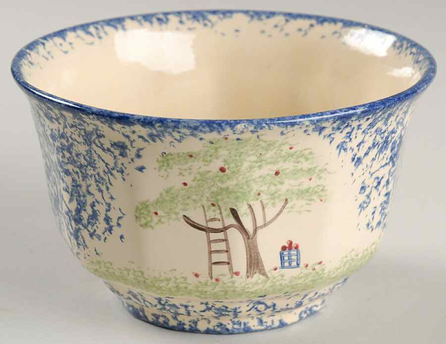 Molly's Cows Blue 5" All Purpose Bowl by Molly Dallas-1