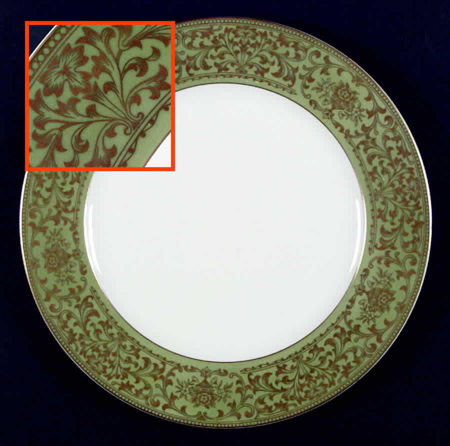 Jade Mist Dinner Plate by Modern China & Table Institute-1