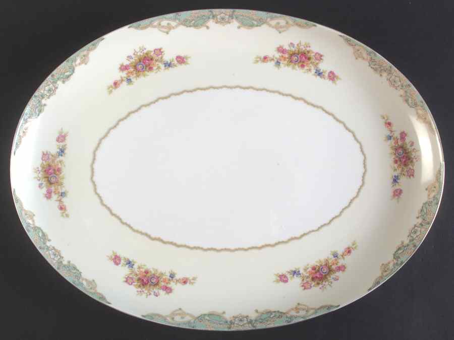 Windsor 16" Oval Serving Platter by Mikasa-1